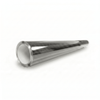 A Transparent Carbon Fiber Self-Healing Nano-Coated PPF, featuring a metallic rim and glossy cylindrical design, lies horizontally on a white background with its wide opening facing the viewer.