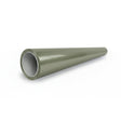 An Army Green Glossy SelfRepair Nano-Coated Nexthor™ PPF hollow cylindrical pipe with a wide opening that tapers towards the end is shown against a white background.