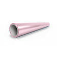 A roll of Baby Pink SelfRepair Nano-Coated PPF, providing scratch protection, is displayed at an angle on a white background.