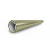 The Military Green Glossy SelfRepair Nano-Coated PPF is a hollow, cylindrical tube in vojenská zelená with a slightly flared opening and protective nano PPF coating, shown on a white background.