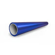 A purple-blue-green chameleon, metallic, hollow cylindrical tube with a wide front opening, tapering to a narrower end, shown on a white background—perfect for applying Purple Blue Green Chameleon SelfRepair Nano-Coated PPF.