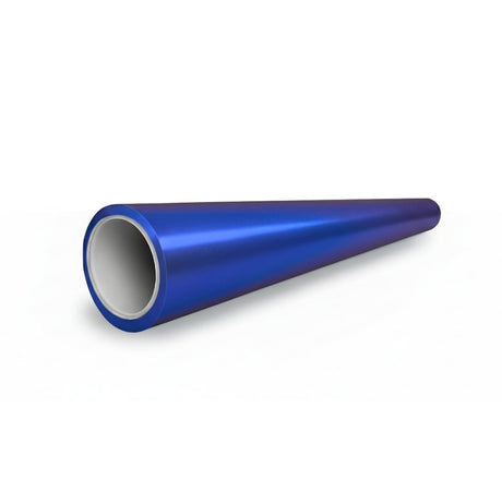 A purple-blue-green chameleon, metallic, hollow cylindrical tube with a wide front opening, tapering to a narrower end, shown on a white background—perfect for applying Purple Blue Green Chameleon SelfRepair Nano-Coated PPF.