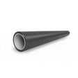 A long, black matte cylindrical tube with a slightly textured surface, shown lying on a white background. This is the Sparkle Black Matte SelfRepair Nano-Coated Nexthor™, wider at the front and tapering at the back.